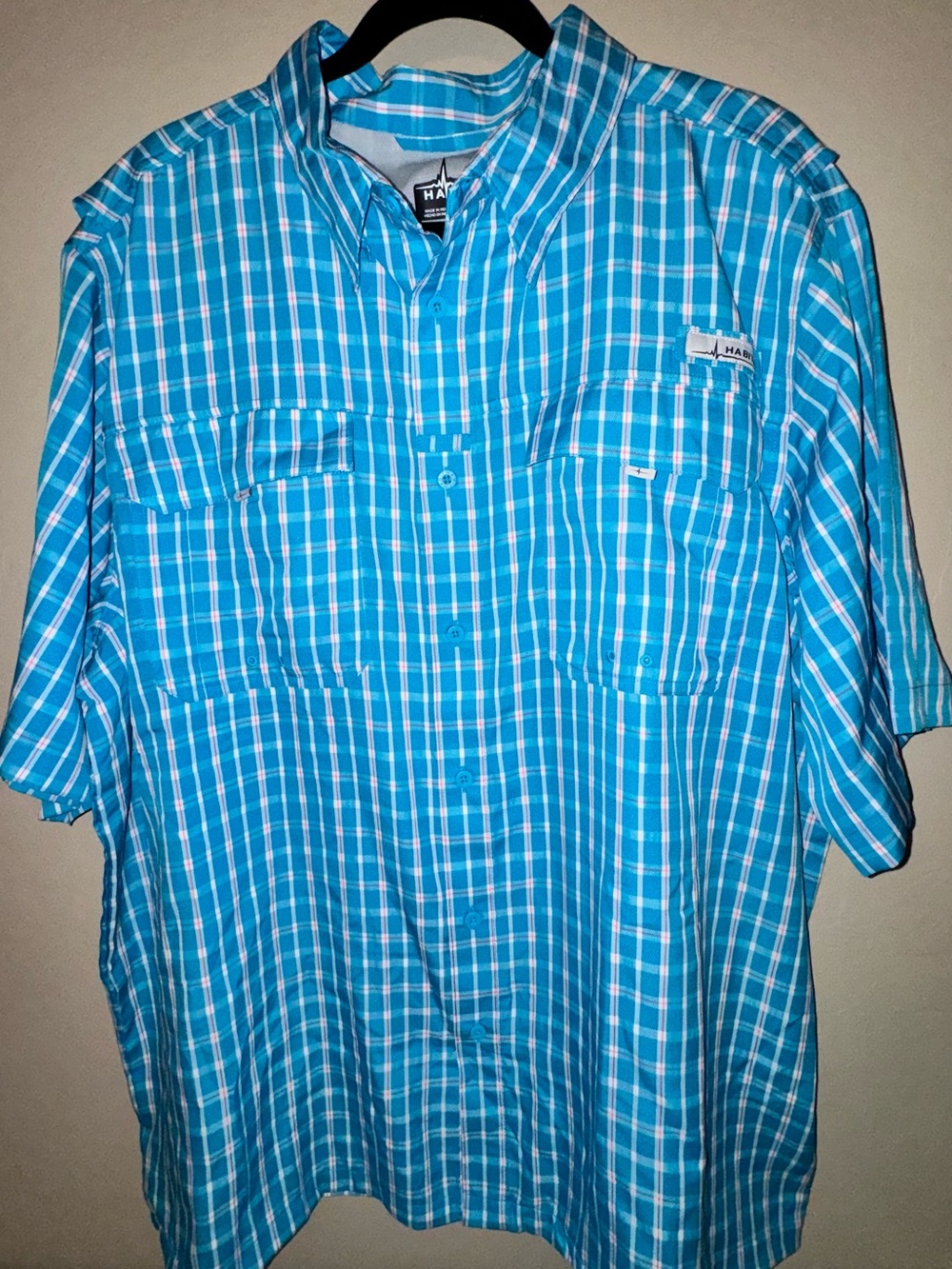 Habit men’s Short-Sleeve Button-Down Shirt 2xl